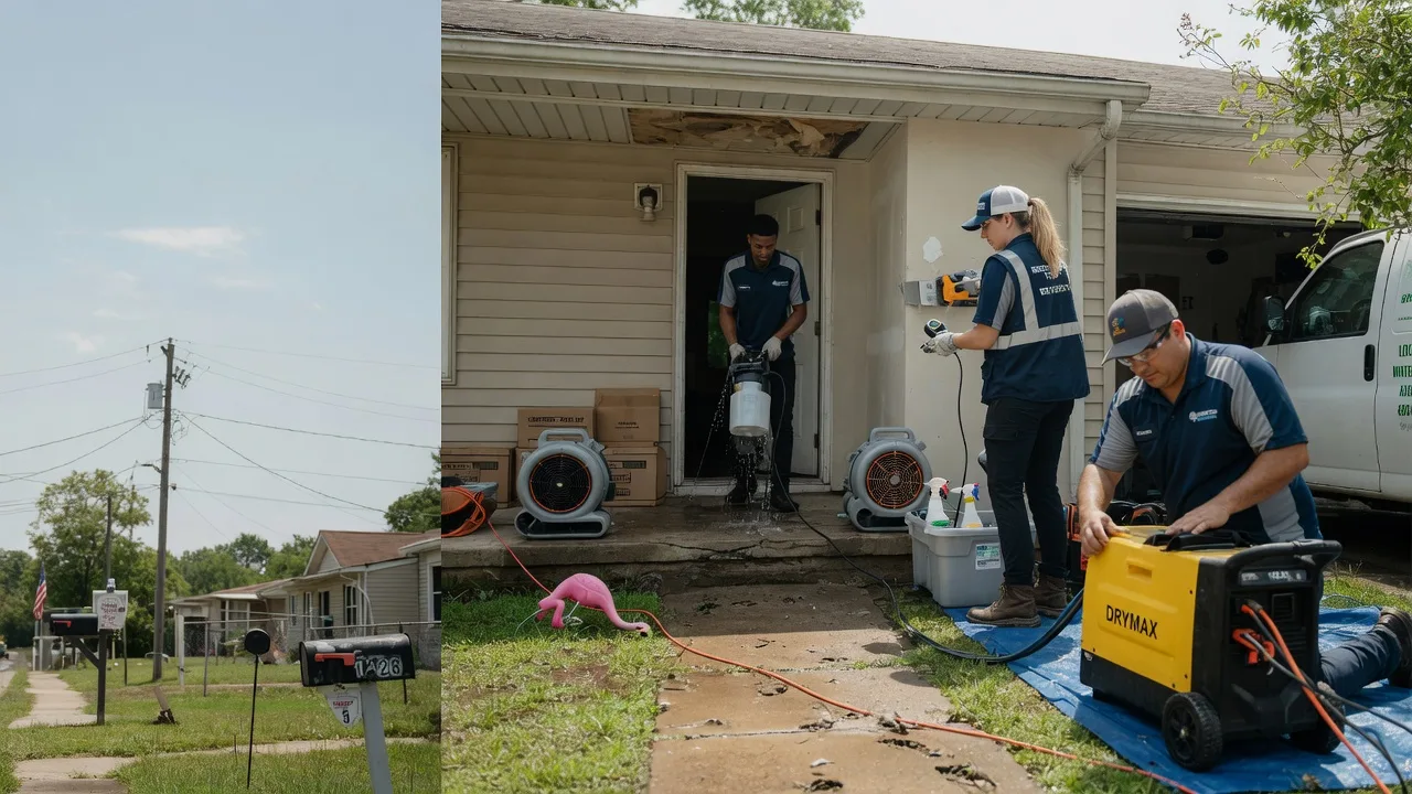 Storm Damage Water Removal in Conway Springs, KS near me